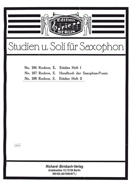 Etüden für Saxophon Heft 2 Etüden für Saxophon Heft 2