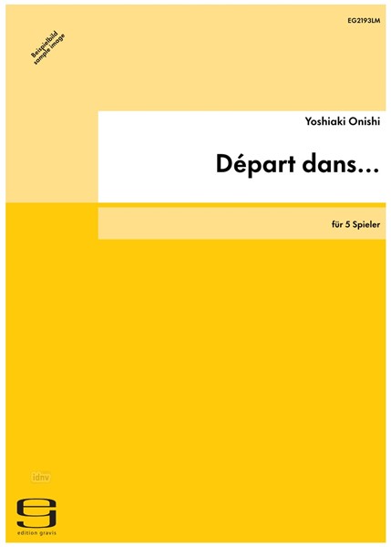 Départ dans… für 5 Spieler (2010/rev. 2013) Départ dans… für 5 Spieler (2010/rev. 2013)