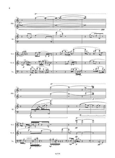 Aria dissoluta für Akkordeon, Klavier, 2 Violinen und Violoncello (2024) Aria dissoluta für Akkordeon, Klavier, 2 Violinen und Violoncello (2024)