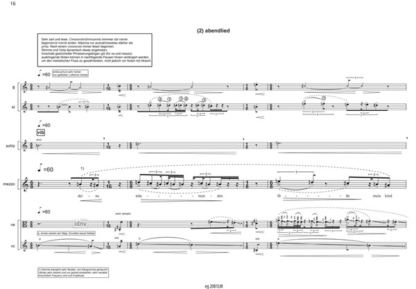 gesänge von der peripherie für Mezzosopran (Sopran) und Ensemble (2012-13) gesänge von der peripherie für Mezzosopran (Sopran) und Ensemble (2012-13)