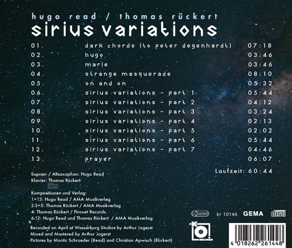 Sirius Variations Sirius Variations