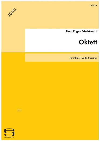 Oktett für 3 Bläser und 5 Streicher (1996) Oktett für 3 Bläser und 5 Streicher (1996)