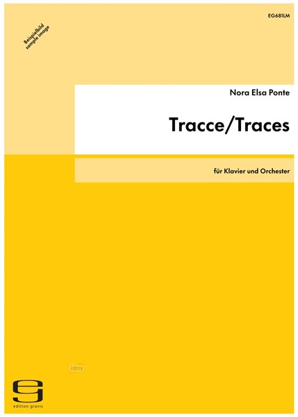 Tracce/Traces für Klavier und Orchester (1999) Tracce/Traces für Klavier und Orchester (1999)