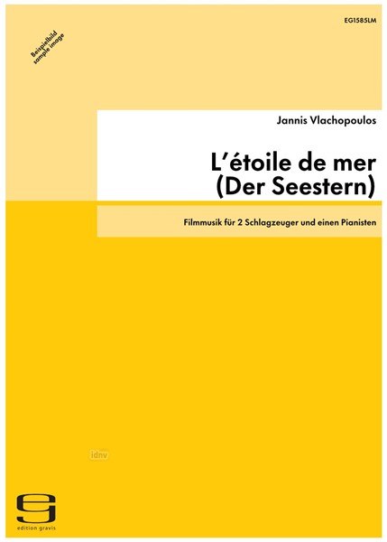 L’étoile de mer (Der Seestern) für 2 Schlagzeuger und einen Pianisten (1980) L’étoile de mer (Der Seestern) für 2 Schlagzeuger und einen Pianisten (1980)