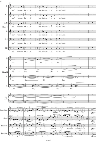 Garten Eden für gemischten Chor und Saxophonquartett (2016) Garten Eden für gemischten Chor und Saxophonquartett (2016)