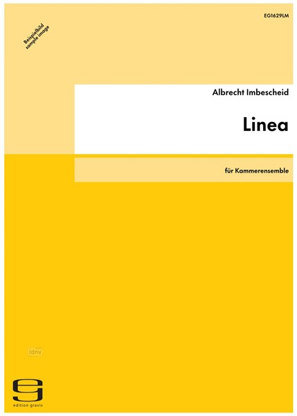Linea für Kammerensemble (1984) Linea für Kammerensemble (1984)