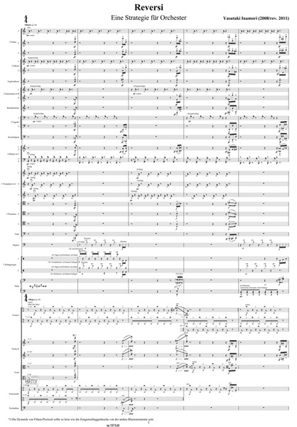 Reversi. Eine Strategie für Orchester (2008/2011) Reversi. Eine Strategie für Orchester (2008/2011)