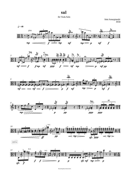 sul für Viola solo (2024) sul für Viola solo (2024)
