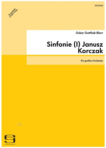 Sinfonie (I) Janusz Korczak für großes Orchester (1992) Sinfonie (I) Janusz Korczak für großes Orchester (1992)