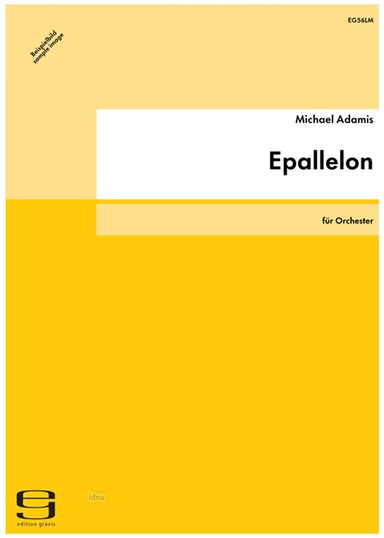 Epallelon für Orchester (1985) Epallelon für Orchester (1985)
