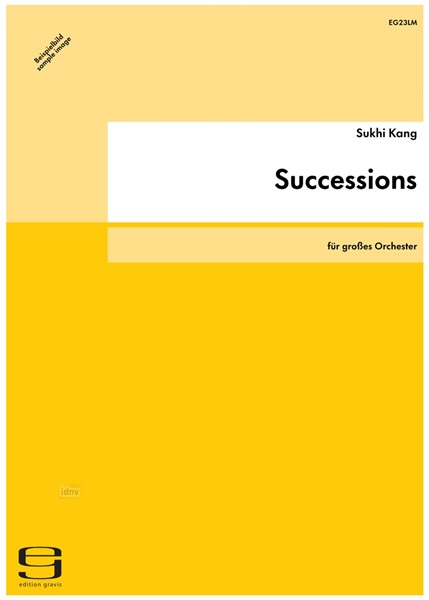 Successions für großes Orchester (1985) Successions für großes Orchester (1985)