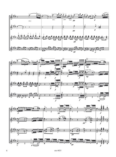 Ouvertüre for four Guitars Ouvertüre for four Guitars