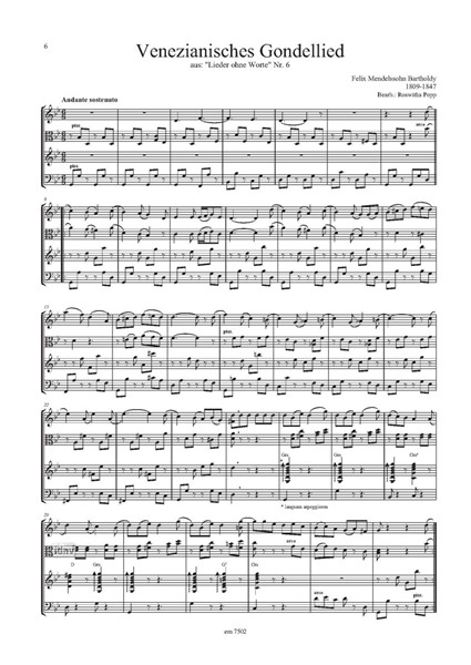 Pizzarco II für Violine, Viola, Kontrabass und Gitarre Pizzarco II für Violine, Viola, Kontrabass und Gitarre