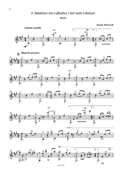 PIROSMANI-Suite für Gitarre solo PIROSMANI-Suite für Gitarre solo