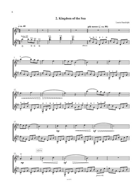 The Sea Suite for two Guitars The Sea Suite for two Guitars