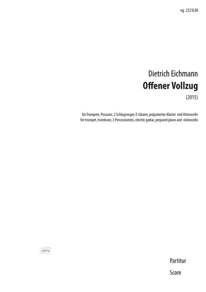 Offener Vollzug für sieben Instrumente (2015) Offener Vollzug für sieben Instrumente (2015)