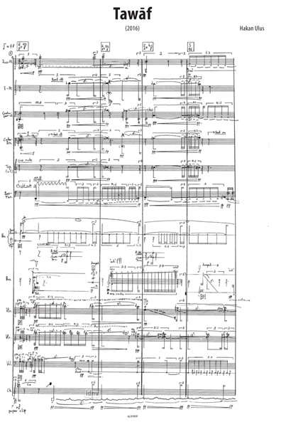 Tawaf für verstärktes Klavier, großes Ensemble und Elektronik (2016) Tawaf für verstärktes Klavier, großes Ensemble und Elektronik (2016)