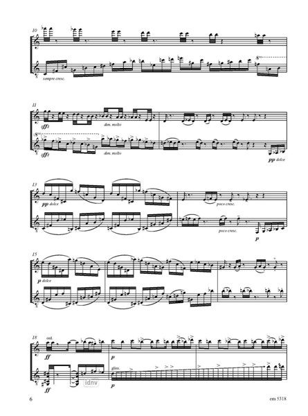 Tango der Schatten für Flöte und Gitarre Tango der Schatten für Flöte und Gitarre