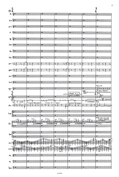 Teeth für großes Ensemble und Elektronik (Orchester) (2024) Teeth für großes Ensemble und Elektronik (Orchester) (2024)
