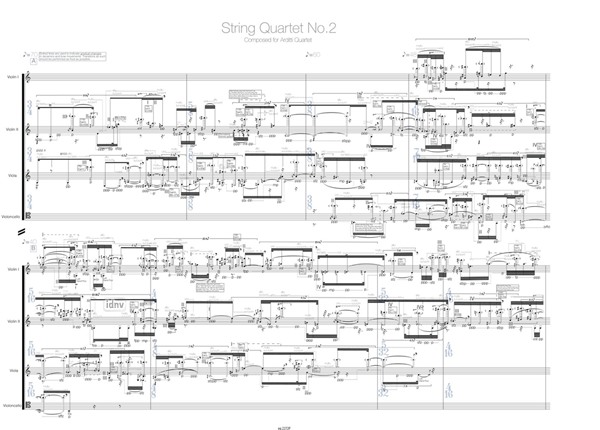 String Quartet No. 2: Contrastatement für Streichquartett (2012) String Quartet No. 2: Contrastatement für Streichquartett (2012)