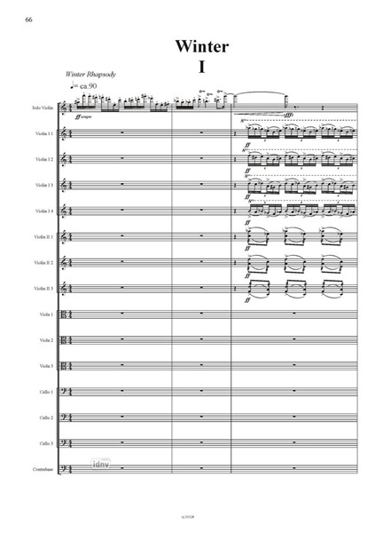Pyeoung-Chang Four Seasons für Violine solo und Streichensemble (2006) Pyeoung-Chang Four Seasons für Violine solo und Streichensemble (2006)