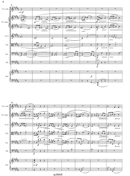 3 Mazurken op. 56 für Streichorchester und Harfe 3 Mazurken op. 56 für Streichorchester und Harfe