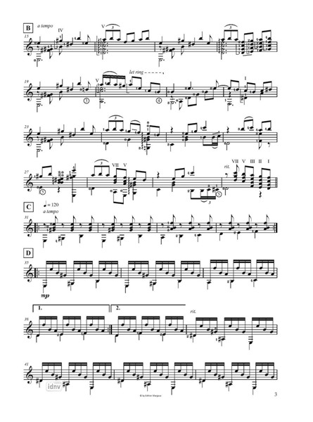 Ola Ana für Gitarre Ola Ana für Gitarre