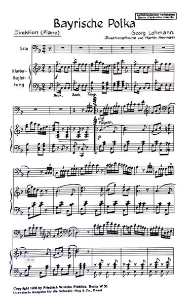 Bayrische Polka für Klavier Bayrische Polka für Klavier