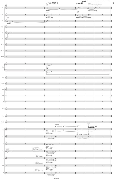 Sefirot (Emanationen) für großes Ensemble und Vokalensemble (2015) Sefirot (Emanationen) für großes Ensemble und Vokalensemble (2015)
