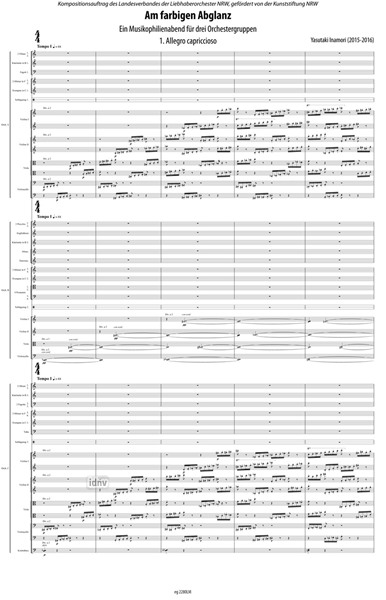 Am farbigen Abglanz für Orchester (2016) Am farbigen Abglanz für Orchester (2016)