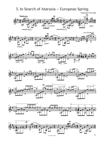 European Seasons Suite für Gitarre solo European Seasons Suite für Gitarre solo