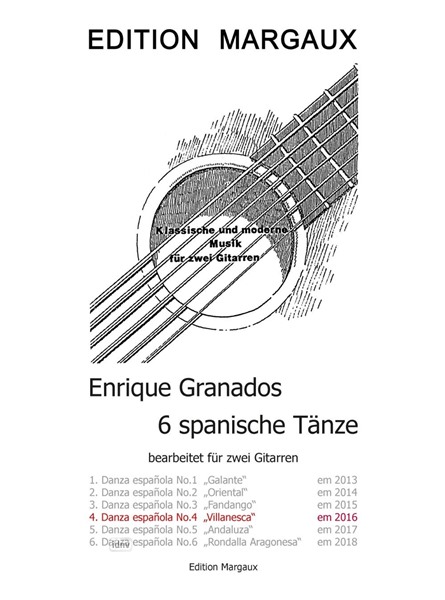 Danza espaôla No. 4: Villanesca für 2 Gitarren Danza espaôla No. 4: Villanesca für 2 Gitarren