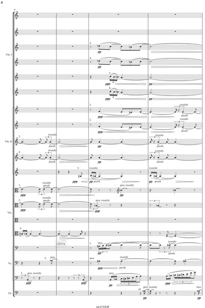 Gryllus Muscalis für Violine Solo und Streichorchester (2014) Gryllus Muscalis für Violine Solo und Streichorchester (2014)