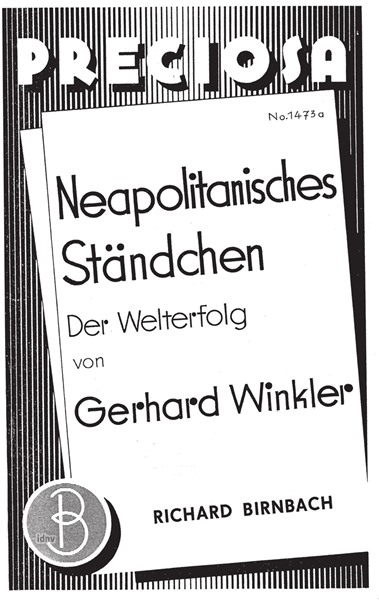 Neapolitanisches Ständchen für großes Orchester - Ergänzungsstimmen Neapolitanisches Ständchen für großes Orchester - Ergänzungsstimmen