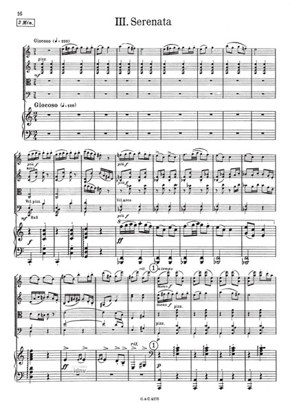 Divertimento für Klavier und Streicher op. 92 Divertimento für Klavier und Streicher op. 92