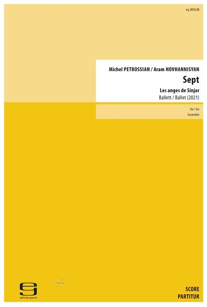 Sept. Les anges de Sinjar für Ensemble (2021) Sept. Les anges de Sinjar für Ensemble (2021)