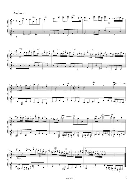Suite No. 7 für 2 Gitarren d-Moll HWV 432 Suite No. 7 für 2 Gitarren d-Moll HWV 432