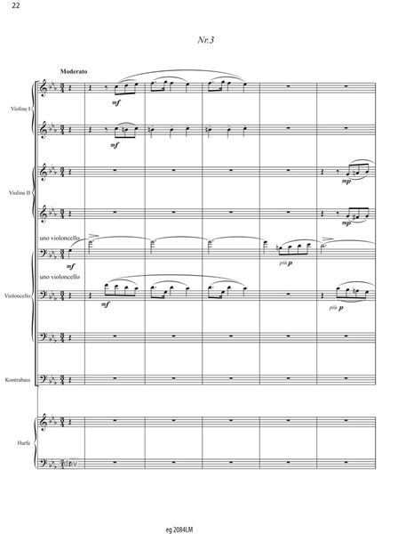 3 Mazurken op. 56 für Streichorchester und Harfe 3 Mazurken op. 56 für Streichorchester und Harfe