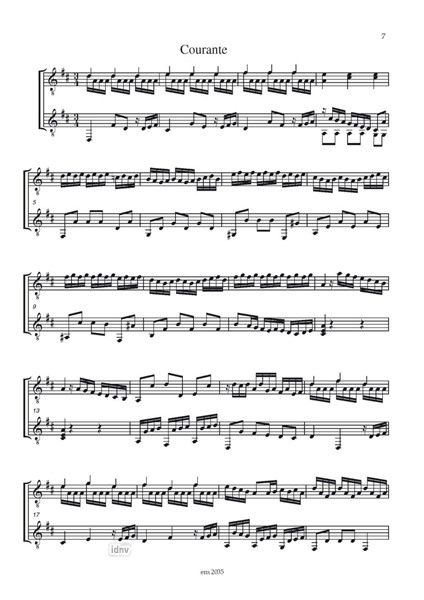 Suite Nr. 2 D-Dur für 2 Gitarren Suite Nr. 2 D-Dur für 2 Gitarren