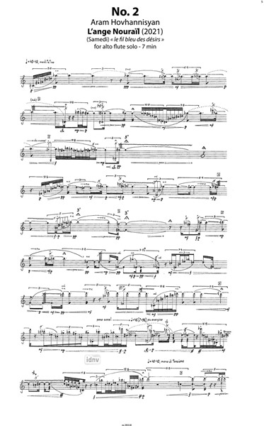 Sept. Les anges de Sinjar für Ensemble (2021) Sept. Les anges de Sinjar für Ensemble (2021)