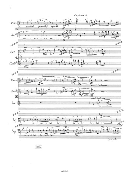 Festival für Koloratursopran und 17 Instrumente (1989) Festival für Koloratursopran und 17 Instrumente (1989)