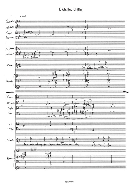 Fünf jiddische Lieder aus dem Ghetto für Tenor und Ensemble (1979) Fünf jiddische Lieder aus dem Ghetto für Tenor und Ensemble (1979)