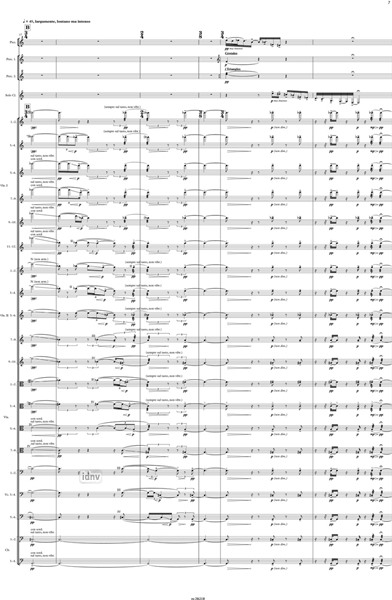 Long Walks für Klarinette und Orchester (2021) Long Walks für Klarinette und Orchester (2021)