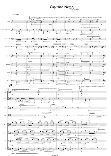 Capitaine Nemo für Ensemble (2015) Capitaine Nemo für Ensemble (2015)