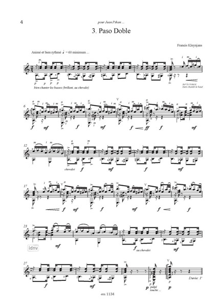 Petite Suite Espagnole pour guitarre Petite Suite Espagnole pour guitarre