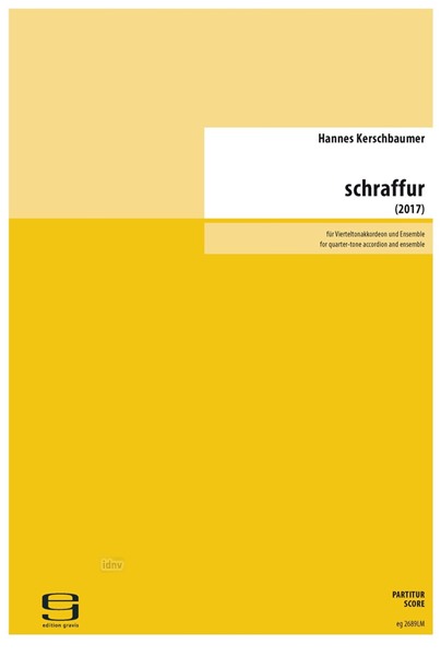 schraffur für Vierteltonakkordeon und Ensemble (2017) schraffur für Vierteltonakkordeon und Ensemble (2017)
