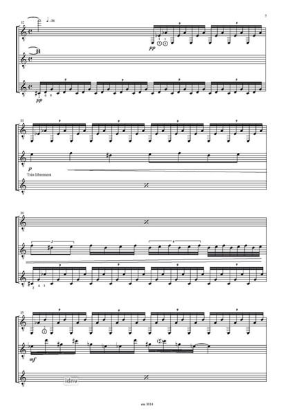 Kundalini für drei Gitarren Kundalini für drei Gitarren