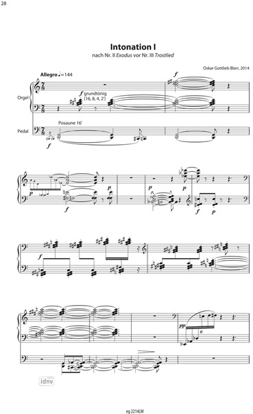Der siebte Engel - Kaddish für Luigi Nono für sieben Singstimmen, sechs Kontrabassinstrumente, Harfe, Schlagzeug und Orgel-Solo (Intonationen) Der siebte Engel - Kaddish für Luigi Nono für sieben Singstimmen, sechs Kontrabassinstrumente, Harfe, Schlagzeug und Orgel-Solo (Intonationen)