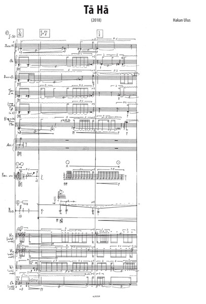 Ta Ha für großes Ensemble (2019) Ta Ha für großes Ensemble (2019)