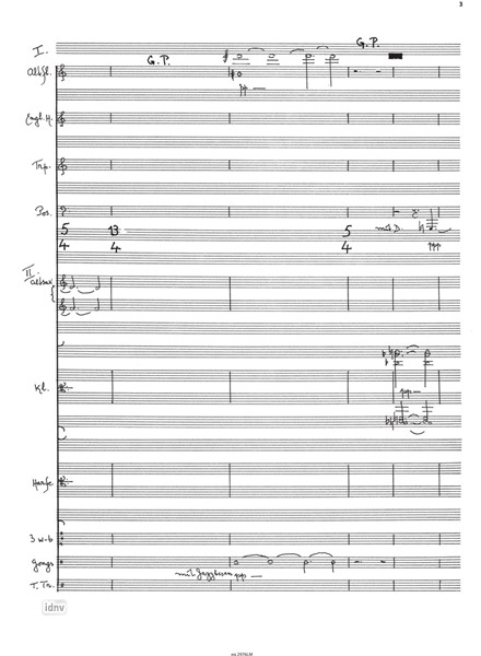 Transformations IX - Antiphonie für zwei Gruppen, die voneinander getrennt sind (2022) Transformations IX - Antiphonie für zwei Gruppen, die voneinander getrennt sind (2022)